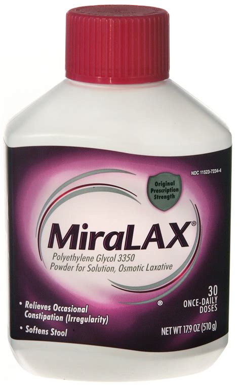 Miralax expire. But read the rest of the label: If polyethylene glycol, polysorbate 80, or povidone are listed as ingredients, buy a new bottle. ... Even after the expiration date has faded from the box, these ... 
