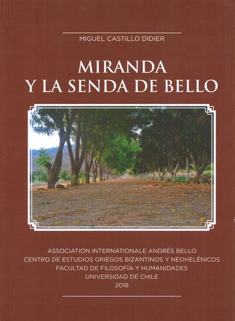 Miranda y la senda de bello. - Honda civic si 2012 owners manual.