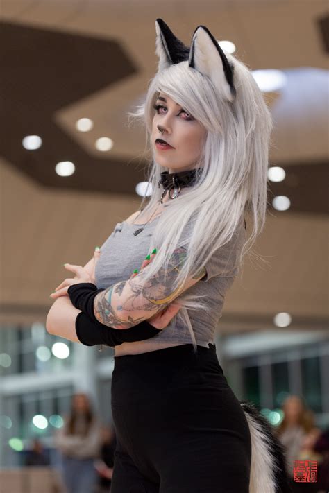 Mirikashi Cosplay on Twitter: "Loona from Helluva Boss 🖤 #Loona # ...