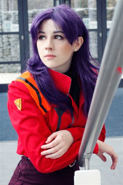 Misato katsuragi cosplay. Misato is one of my favorite characters for more reasons than just being waifu material and I must say that this particular cosplay is pretty bad. It gives off "13 or 30" vibes and isn't appealing to look at even with all of the post-processing lightroom photo manip. hannahnim. 