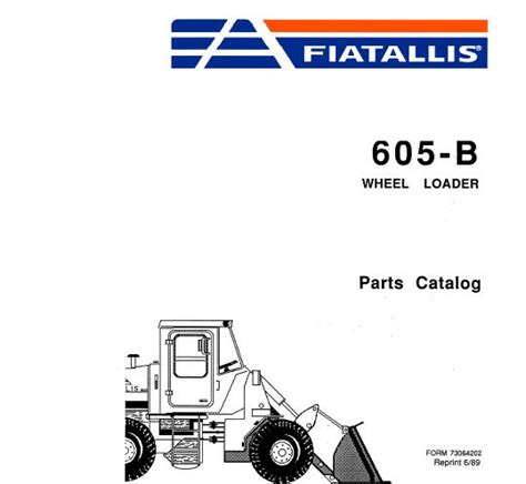 Misc tractors fiat allis 605 b wheel loader parts manual. - Manuale di briggs and stratton 490000.