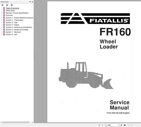 Misc tractors fiat allis fr 7 service manual. - Vertex yaesu ft 857 manuale di riparazione.
