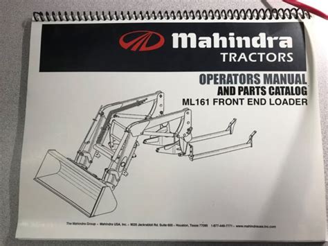 Misc tractors mahindra ml111 front end loader operators and parts manual. - Fondements biologiques de la géographie humaine..