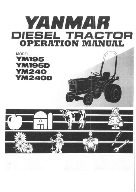 Misc tractors yanmar 2000 same as ym240 operators manual. - The oxford handbook of philosophy of cognitive science oxford handbooks.