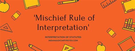 Mischief rule of interpretation - api.3m.com