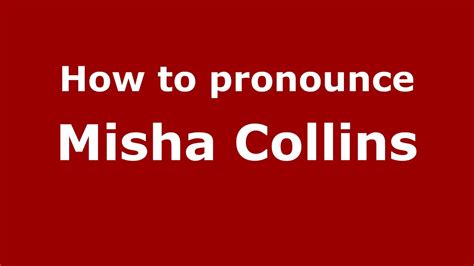 Misha pronunciation. Things To Know About Misha pronunciation. 