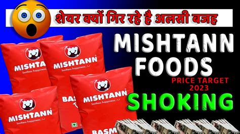 Mishtann Foods Share Price