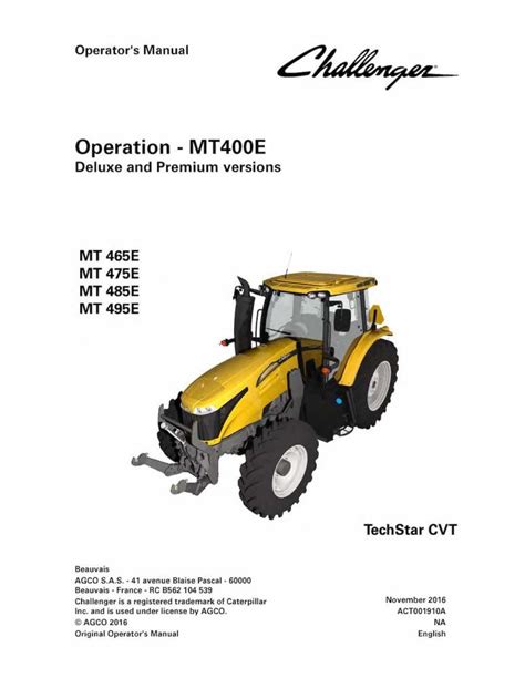 Mismo manual del operador del tractor. - Handbook of financial markets dynamics and evolution.
