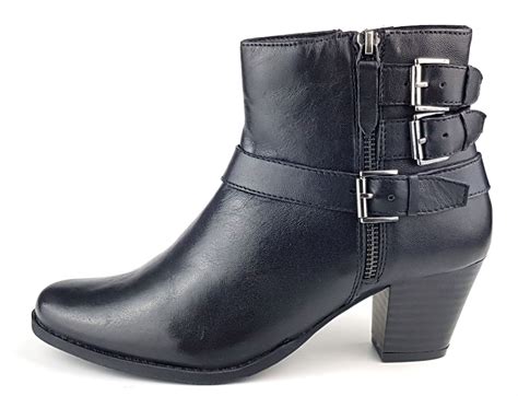 Miss Beney Boots Soft leather like, 2" Box heel, Size (235) 7.5 pre ...