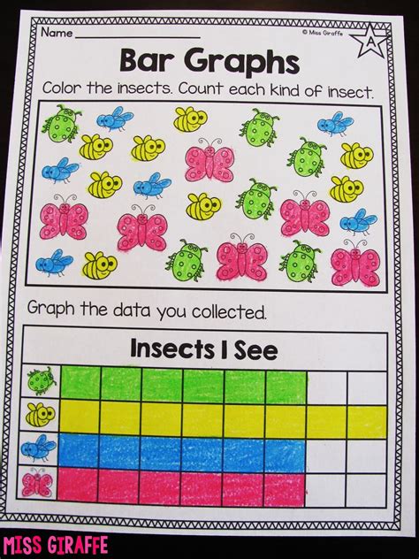 Miss Giraffes Class: Graphing and Data Analysis in First Grade