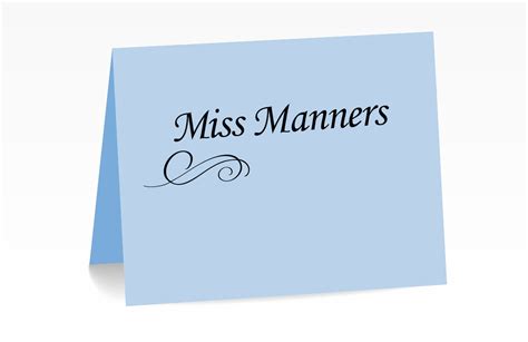 Miss Manners: I’m tired of being mistaken for a wife rather than an exec