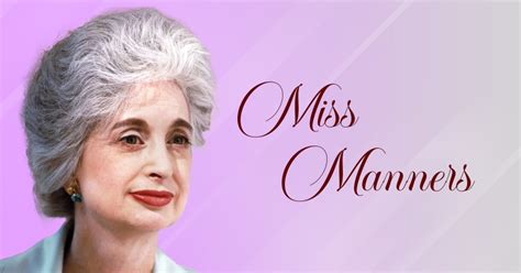 Miss Manners Q&A: Should I Keep Formal Titles with a Former Teacher? | Etiquette Advice (2026)