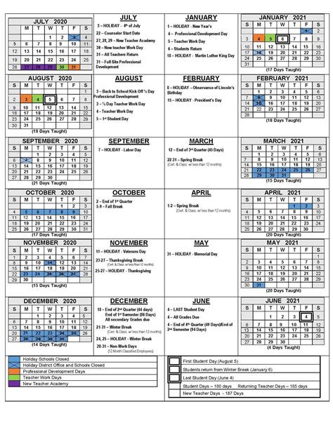 Miss State Academic Calendar