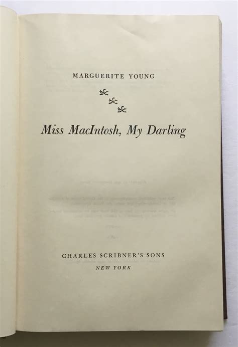Read Miss Macintosh My Darling By Marguerite Young