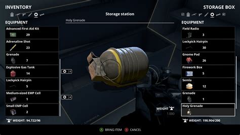 Missing Item Model Holy Hand Grenade Support and Bug Reports Generation Zero Forum