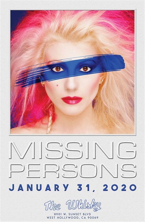 Missing Persons Find the Whisky
