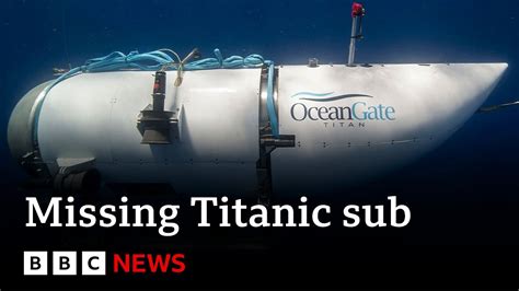 Missing Titanic tour sub has about 40 hours of oxygen left