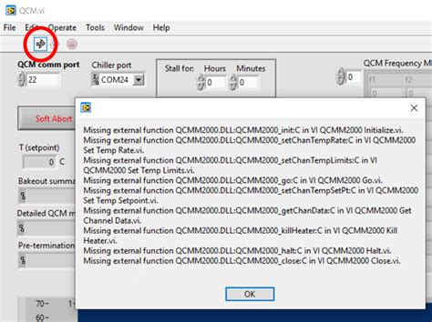 Missing external function errors in executable on hosts with a …