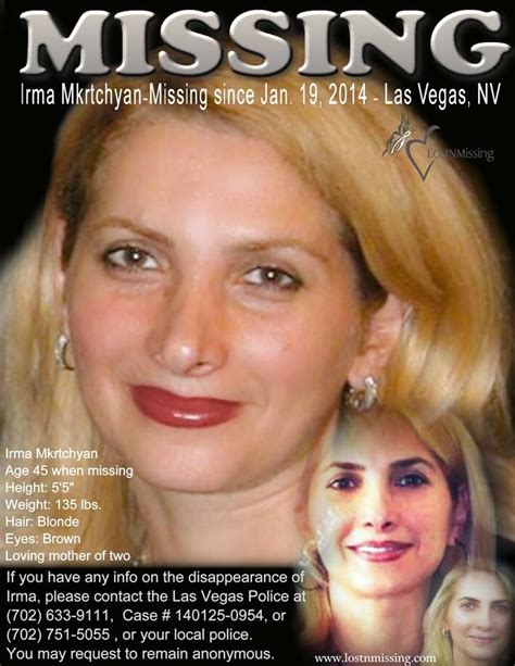 Missing persons las vegas. Things To Know About Missing persons las vegas. 