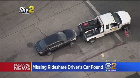 Missing rideshare driver safely located