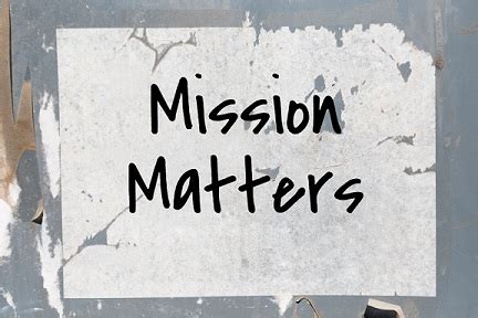 Mission Matters