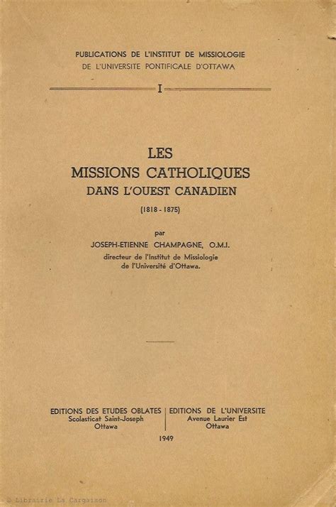 Missions catholiques dans l'ouest canadien (1818 1875). - Eric liddell: corriendo para dios: eric liddell.