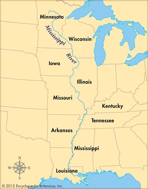 Missippi river map. Nov 1, 2019 · The Mississippi River flows 3,778 kilometers from Lake Itasca in northern Minnesota to its delta in southern Louisiana. Its river basin starts in southern Ohio and ends on the coasts of Louisiana, draining 4.76 million square kilometers. The river includes tributaries from thirty-two U.S. states and two Canadian provinces. 