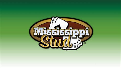 Mississipi stud. Enjoy the thrill of Mississippi Stud on your mobile device! If you're a fan of poker, you will love this variation of the classic five-card stud! Compete against a pay table, not against the dealer, and rake in the chips if your hand is a pair of 6s or better. The top payout is 500 to 1 for a Royal Flush – and it pays on all bets! 