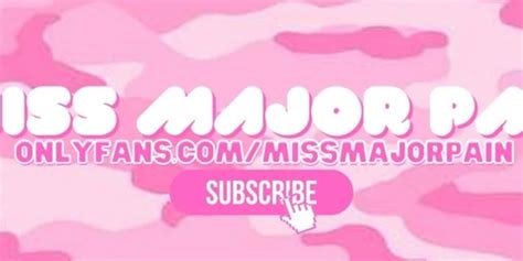 Missmajorpain Leaked PORN 💋