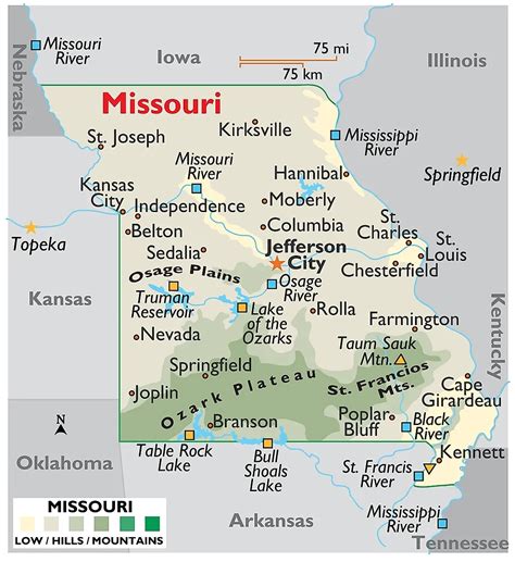 Missouri "A" Cities & Towns - HomeTownLocator