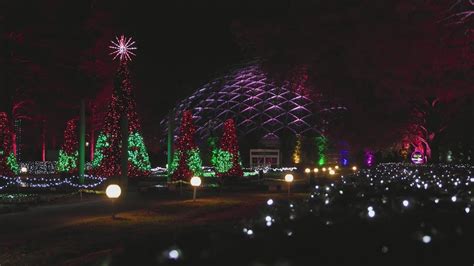 Missouri Botanical Garden's Garden Glow returns with twinkling lights and snowy delights