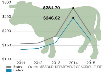 Missouri Cattle Prices