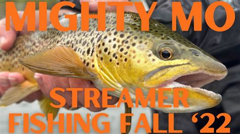 Missouri River March Streamer Patterns w/ a side of Streamer Line