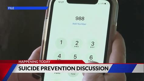 Missouri officials discussing suicide prevention and youth mental health today
