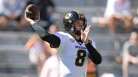 ESPN. Missouri starting quarterback Connor Bazelak, who threw for 2,548 yards, 16 touchdowns and 11 interceptions in 11 games this season, will enter the transfer portal.. 