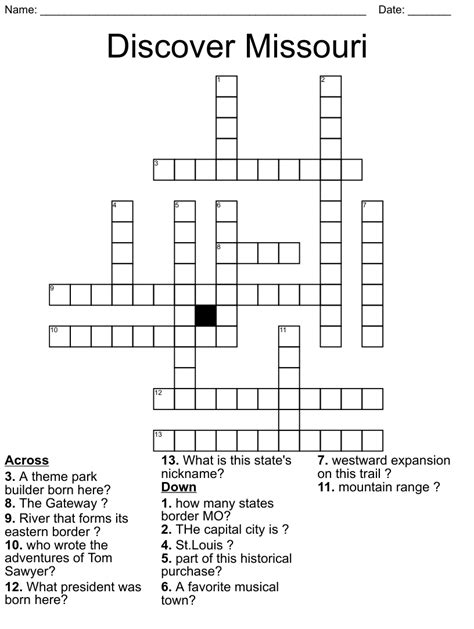 Missouri river tributary crossword. Things To Know About Missouri river tributary crossword. 