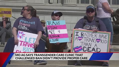 Missouri says clinic that challenged transgender treatment restrictions didn't provide proper care