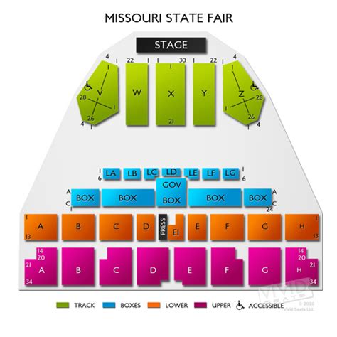mn state fair seating chart seating chart, grandstand seating chart i