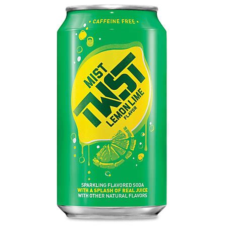 Mist twist drink. Mist Twist is a lemon-lime flavored soda that was introduced by PepsiCo in 2016. It replaced their previous brand called Sierra Mist. Sierra Mist, which came out in 1999, was the original lemon-lime soft drink made by PepsiCo. It became available all over the United States by 2003. However, in 2016, Sierra Mist was rebranded as Mist Twist for a ... 
