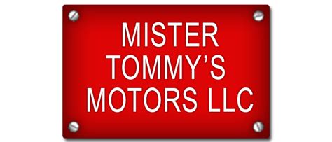 Mister Tommy's Motors (843) 665-2727 403 N Coit St Florence SC 29501. Listings Vehicles for Sale at Mister Tommy's Motors. 2010 Chevrolet Equinox Asking Price $4,900 Mileage 194,531 mi Location SC.