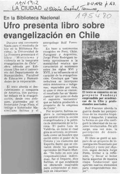Misticismo y violencia en la temprana evangelización de chile. - 1996 audi a4 ac clutch relay manual.