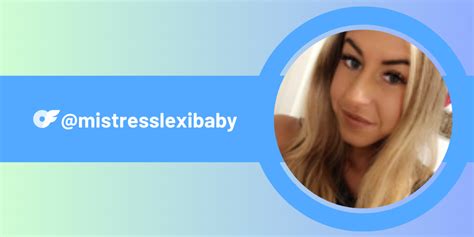 💦 (SEX) Mistresslexibaby Onlyfans Leaked