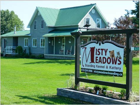 Misty Meadows Boarding Kennel in Lunenburg, ON