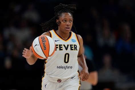 Mitchell hits 7 3s, scores a season-high 25 points to help the Fever beat the Storm 80-68