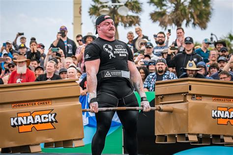 Mitchell hooper. Mitchell Hooper is the first Canadian ever to win the title of World’s Strongest Man. He can pull trucks. He can deadlift the equivalent weight of an adult male moose. He can hoist fully grown ... 