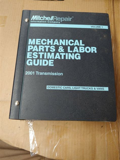 Mitchell parts and labor estimating guide. - Doctor y general benjami n f. zeledon..