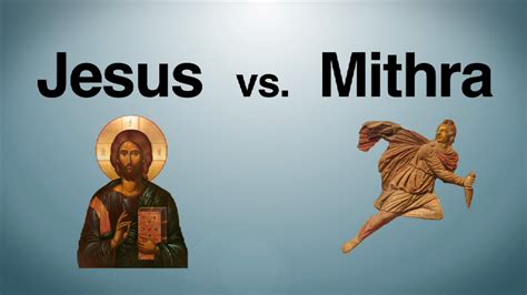 Mithra vs. Jesus - What