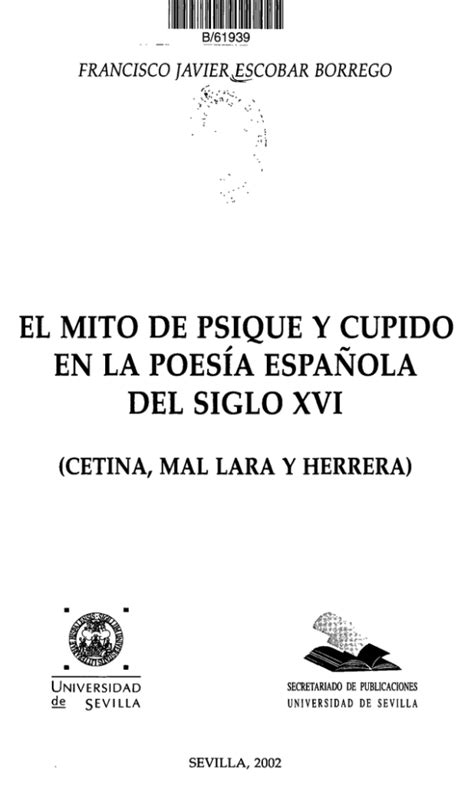 Mito de psique y cupido en la poesía española del siglo xvi. - How to thrive in counseling private practice the insiders guide to starting and growing a therapy business.