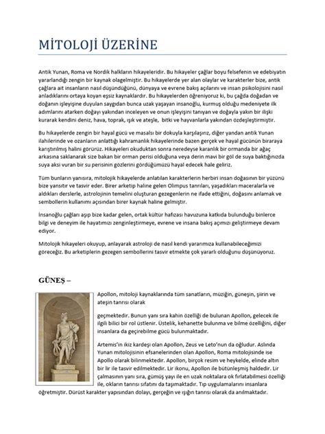 Mitoloji-Final-Soruları PDF Scribd.