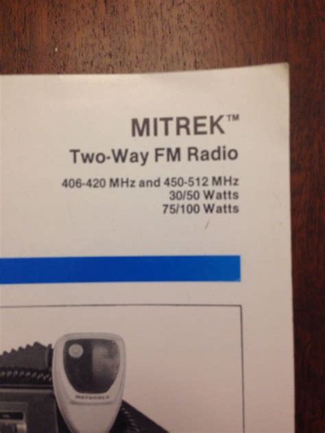 Mitrek two way fm radio instruction manual. - The strict liability principles and the human rights of athletes in doping cases asser international sports law.
